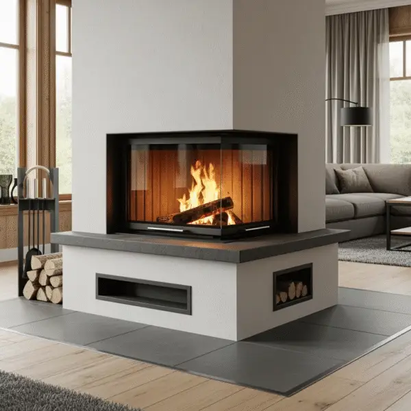 Czy przy kominku mogą być panele? Tak czy nie?