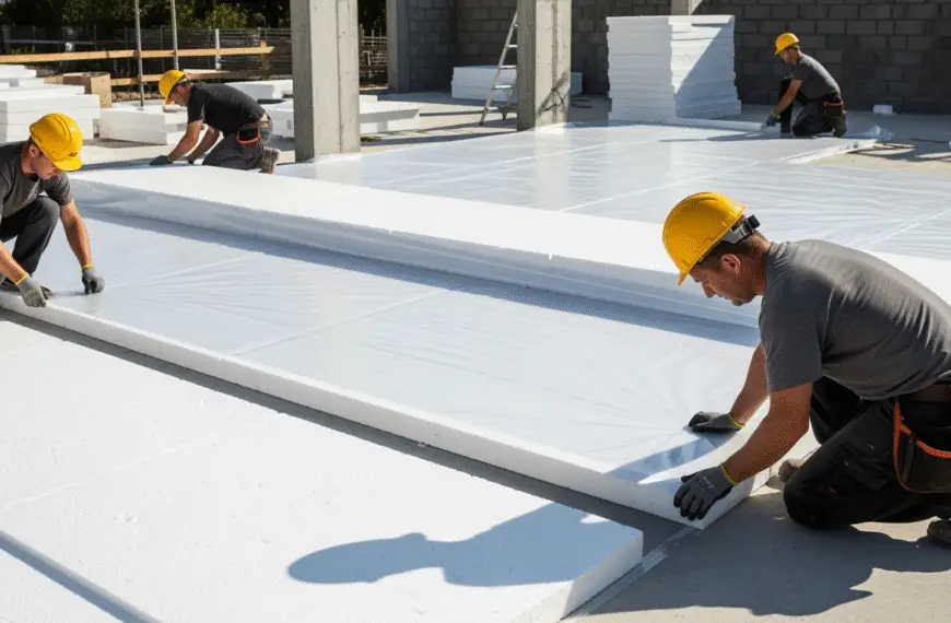 Folia na styropian czy pod – jakie jest optymalne rozwiązane?