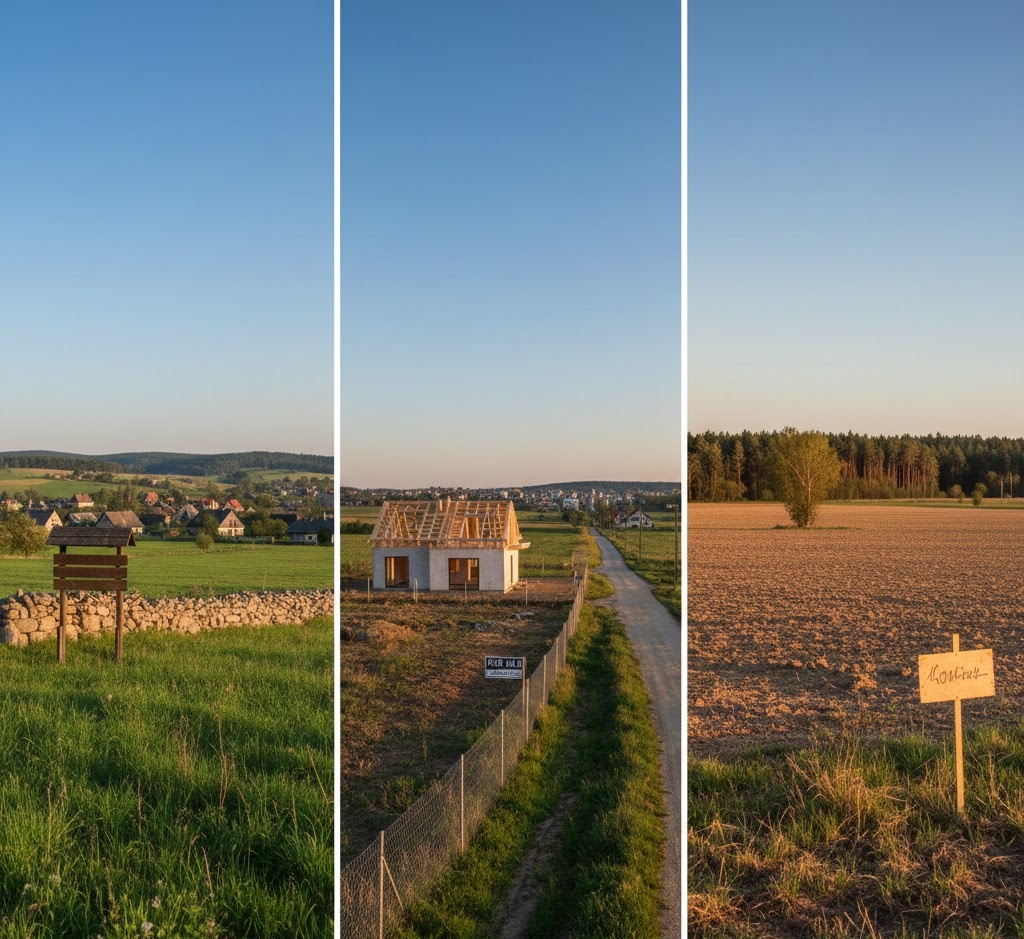 Ile kosztuje ar działki budowlanej na wsi? Sprawdzamy w różnych miejscach!